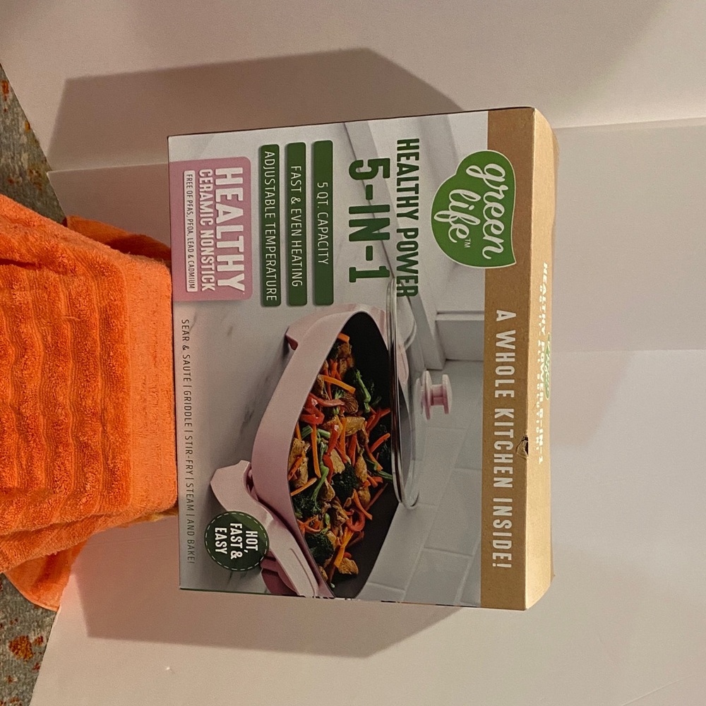 Healthy Power 5-in-1 Electric Skillet - Pink